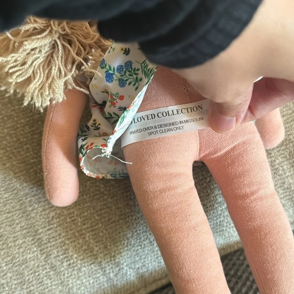 Grace Linen Doll From Ellie & Grace Bible Story Books So Loved Collection